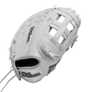 Wilson 2025 A1000FP 1620 White/Grey 12.5" Fastpitch Softball Glove WBW102598125