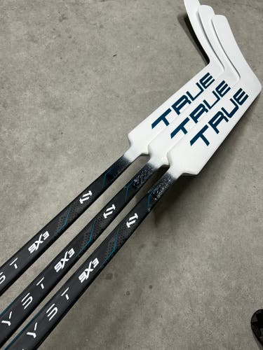 3 PACK - 26” Paddle Senior True 9X3 Catalyst Pro Stock Goalie Stick Eetu Makiniemi