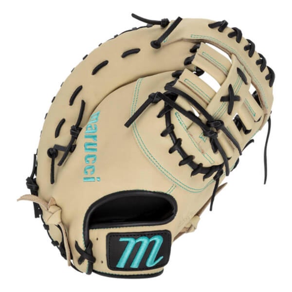 Marucci Oxbow 12.75" Baseball First Base Mitt: MFG3OX38S1-CM/BK