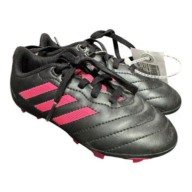 Used Adidas Soccer Cleats Black And Pink Youth 11.0 11375-S000373189