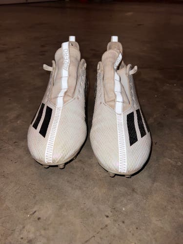 Men's Size M 11.0 (W 12.0) Adidas Adizero Scorch Low Top Molded Cleats (Used)