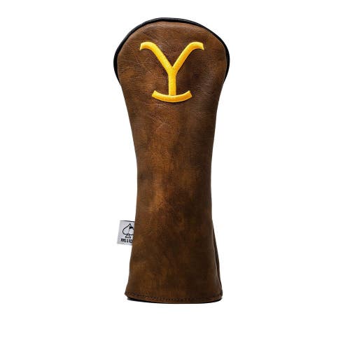 Pins And Aces Golf Yellowstone Fairway Cover Hand Made Synthetic Leather NEW