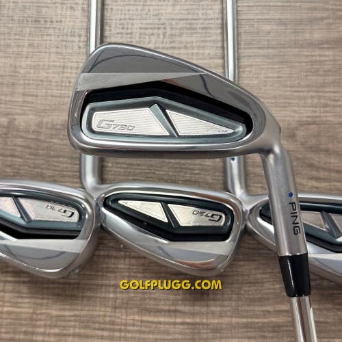 +3/4 Ping G730 Iron Set 5-UW / AWT Steel, Stiff (477)