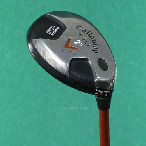 Callaway FT-Hybrid Neutral 17 Utility 2 Iron Aldila NVS 85-S Graphite Stiff