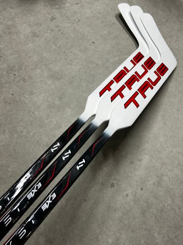 3 PACK - 25” Paddle Senior True 9X3 Catalyst Pro Stock Goalie Stick Frederik Andersen