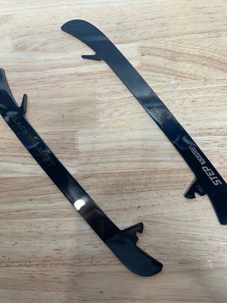 NHL Pro Stock 280mm Used Black Step Steel Skate Blades / Runners