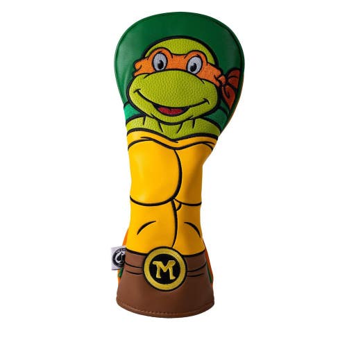 Pins And Aces Golf TMNT - Michelangelo Fairway Cover Synthetic Leather NEW