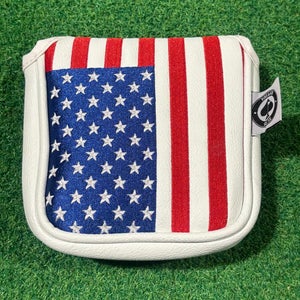 Pins And Aces USA Tribute Mallet Putter Headcover - New