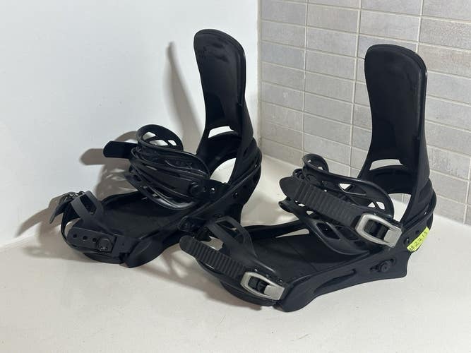 #2713 Burton Cartel Re:Flex Mens Snowboard Bindings Size M USED