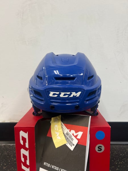 Small Blue CCM Tacks 710 (New) Helmet Item#CCS7B