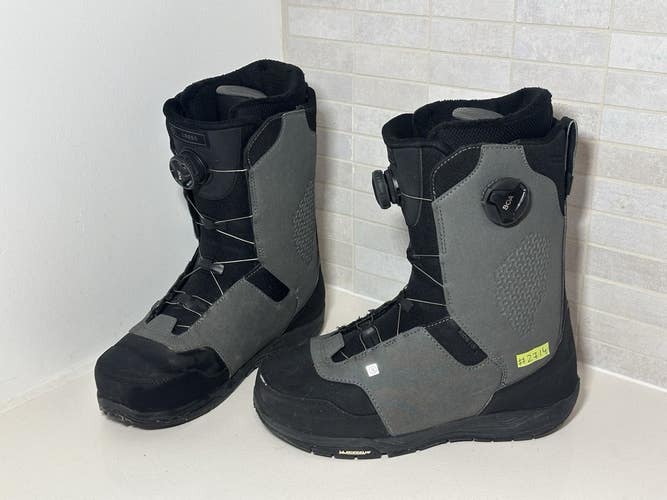 #2714 Ride Lasso Double BOA Mens Snowboard Boots Size 9.5 USED