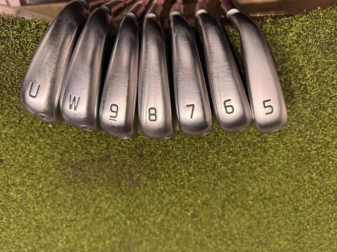 Ping i530 5-UW Iron Set, KBS $ Taper Lite Stiff Flex, RH