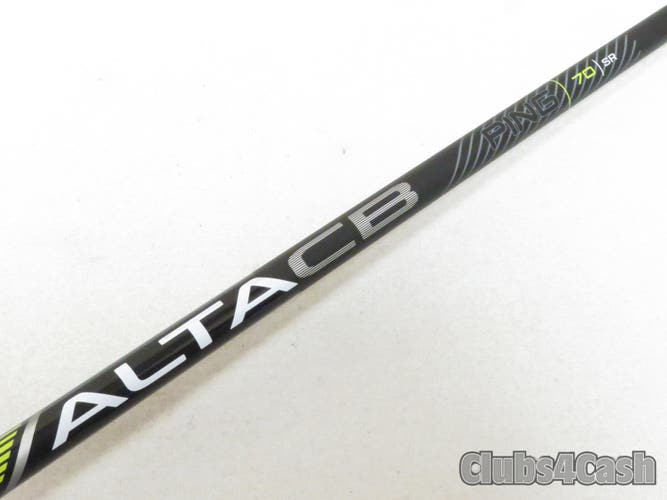Alta CB 70 Black SR-Flex SENIOR Hybrid 5H Shaft +PING G425 G430 G440 Adapter