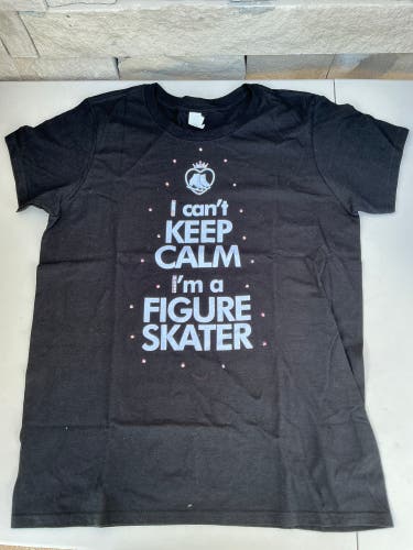 District The Concert Tee Glitter Figure Skating T-Shirt (New) 7865 AR8S1L2