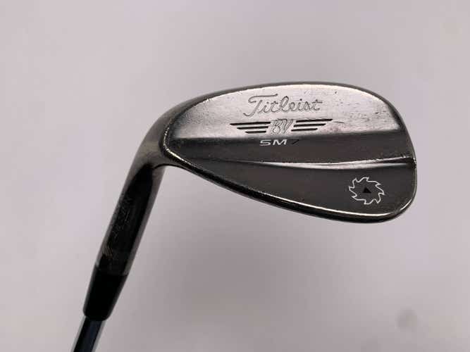 Titleist Vokey SM7 Brushed Steel Gap Wedge GW 52* 8 Bounce F-Grind Wedge Mens LH