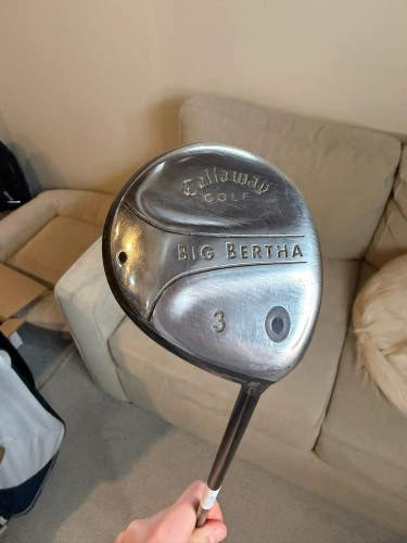 Callaway 2004 Big Bertha 3-Wood RCH 75 W Regular Flex 43