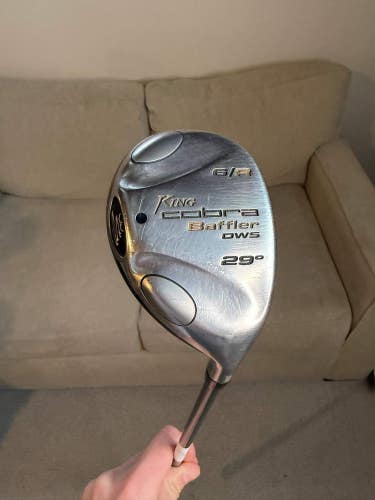Cobra Baffler DWS 6 Hybrid 29 Aldila NV HL 65 Regular Flex 38.75 +HC NICE