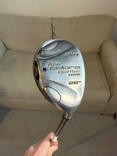 Cobra Baffler DWS 5 Hybrid 26 Aldila NV HL 65 Regular Flex 39.25 +HC NICE