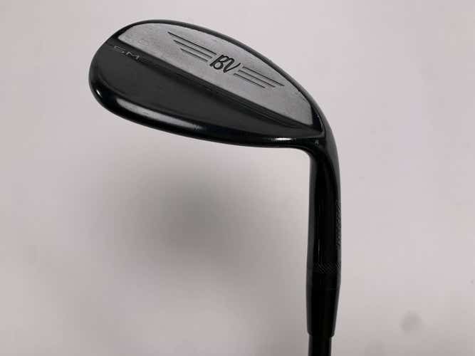 Titleist Vokey SM9 Jet Black Premium Wedge 54* 12 Bounce D-Grind Steel Mens RH