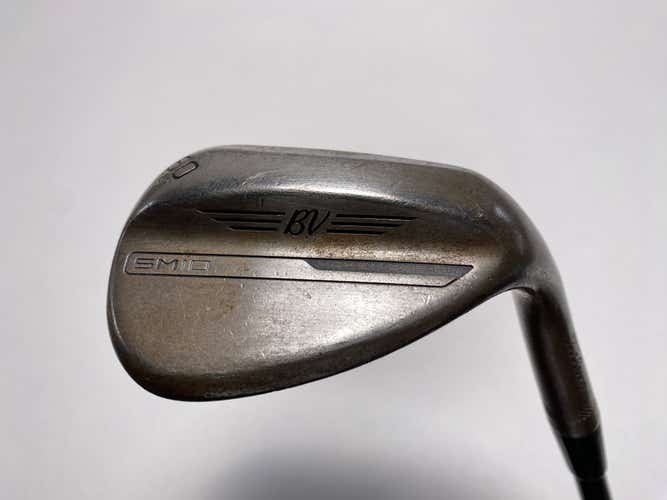 Titleist Vokey SM10 Raw Lob Wedge LW 60* 4 T-Grind DG S400 Black Stiff RH -1/2''
