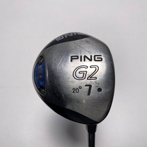 Ping G2 7 Fairway Wood 21* TFC100 Senior Graphite Mens RH