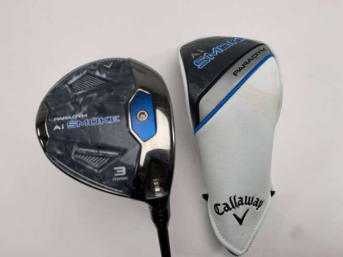 Callaway Paradym Ai Smoke Max 3 Fairway Wood 15* Cypher Fifty 5.5 Regular RH HC
