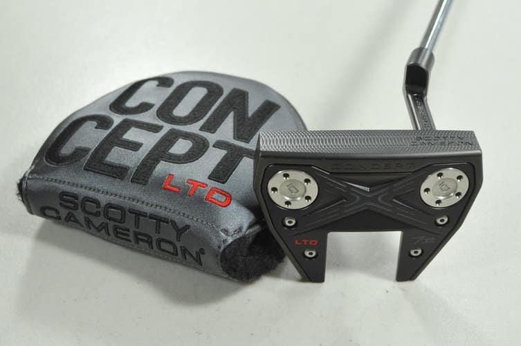 Titleist 2023 Scotty Cameron Concept X 7.2 LTD 35" Putter Right Steel # 206218