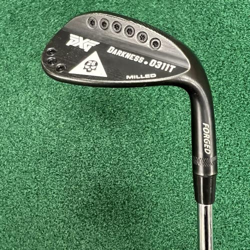 PXG 0311T DARKNESS Milled 55-12 Sand Wedge SW MRH NS PRO Stiff Steel Shaft