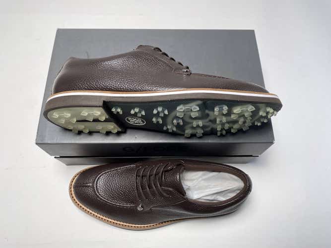 G/FORE Pintuck Gallivanter Golf Shoes Brown Men's SZ 10