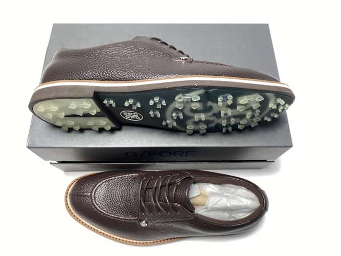 G/FORE Pintuck Gallivanter Golf Shoes Brown Men's SZ 10.5 NEW