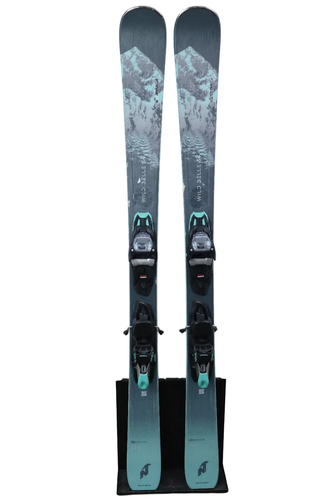 USED 2023 Nordica Wild Belle 84 Skis w/ Marker TP2 11 Bindings - 144cm