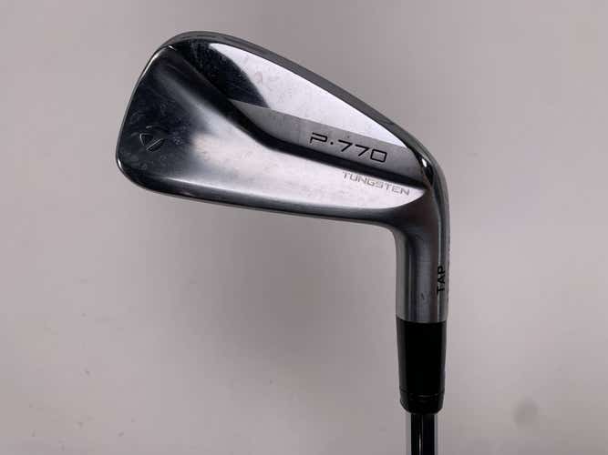 TaylorMade P770 2020 Single 7 Iron Fitter 2* Flat KBS Max MT 85g Regular RH