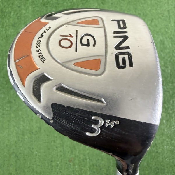 Ping G10 14 3 Wood Stiff Flex TFC 129F Graphite Right Handed