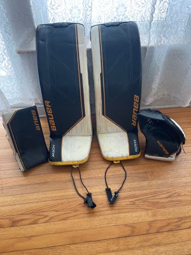36" Bauer Mach Regular Goalie Full Set Pro Stock (Used)