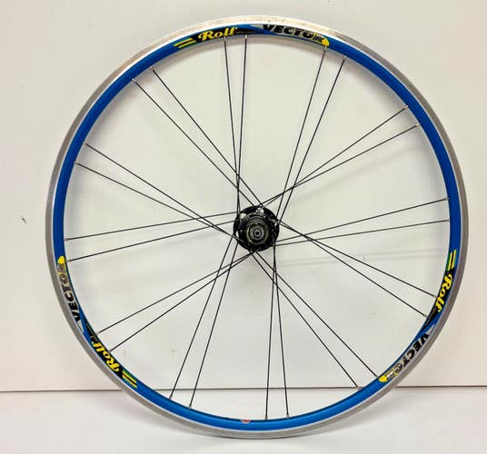 Rolf Vector 24-Spoke Blue Anodized Aluminum 622x12/700C Road Bike Rear Wheel
