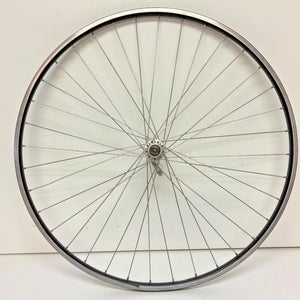 Vintage Matrix Titan S 36-Spoke Black Aluminum 700C Front Wheel Maillard 500 Hub