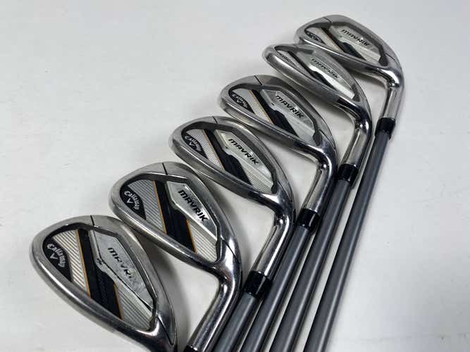 Callaway Mavrik Iron Set 5-PW Project X Catalyst 5.5 65g Regular Graphite RH