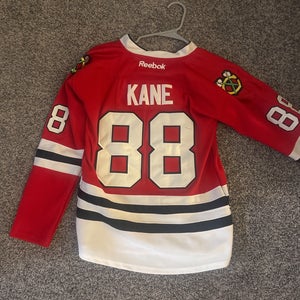 Small/Medium Patrick Kane Youth Stitched Home Game Jersey Reebok