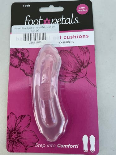 PowerStep Foot Petals Back Of Heel Gel Cushions (New) 42619 AR9S1L1