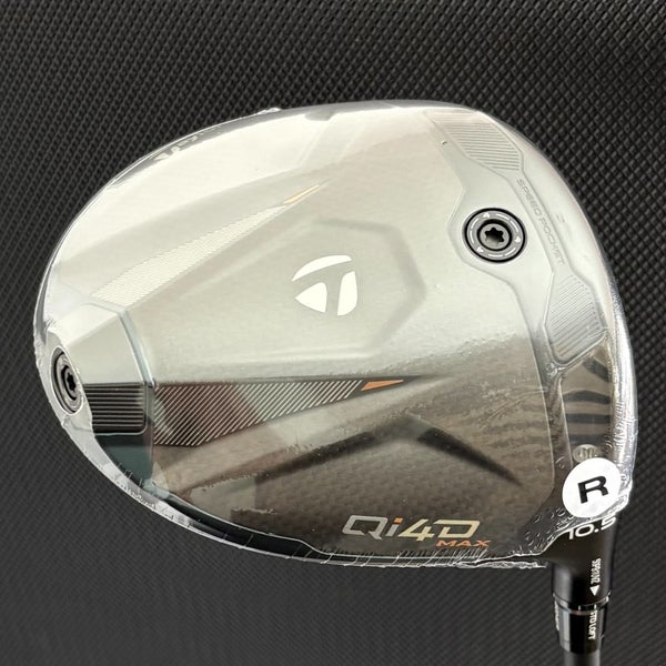 NEW TAYLORMADE QI4D MAX DRIVER (10.5 DEGREE) + HEADCOVER