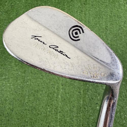 Cleveland Tour Action Reg 588 DIADIC 53 Gap Wedge Steel Stock Shaft 35
