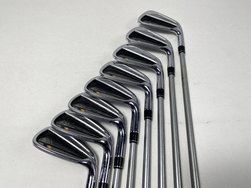 TaylorMade RocketBladez Tour Iron Set 4-PW+AW KBS Tour C-Taper Stiff Steel RH