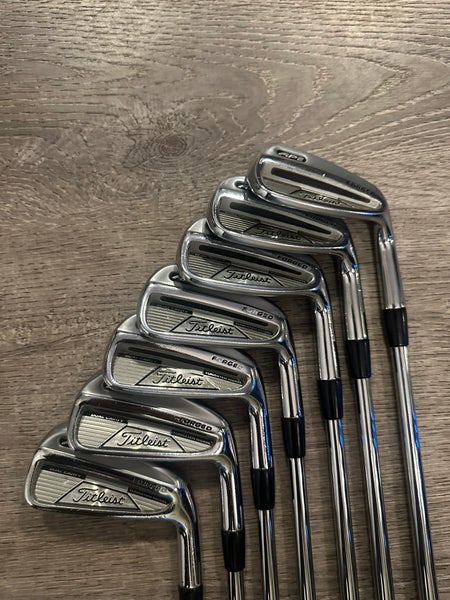 Men's 2008 Titleist AP2 Right Handed Iron Set Stiff Flex Steel Shaft (Used)