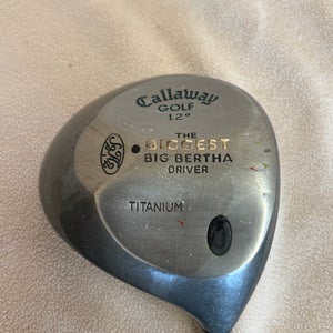 Women's Callaway the biggest big bertha Right Handed Driver Ladies Flex 12 Loft (Used)