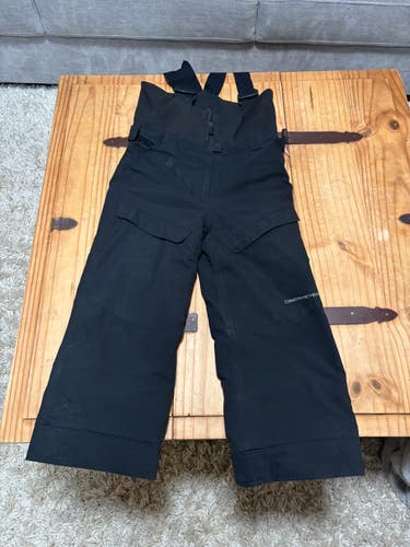 Black Unisex Youth 5 Obermeyer Ski Pants (Used)