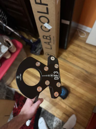 Black Black Lab Golf Black Lab Golf Custom Counterbalanced Right Handed Putter 35" (Used) 69 lie.