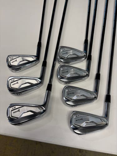 Srixon ZX7 MKII Left Hand Iron Set Extra Stiff Flex Steel Shaft (Used)