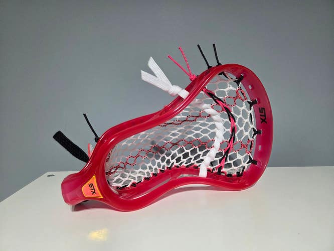 MIDFIELDER POCKET: New STX Stallion 1K Prism Any Custom Stringing  Clear ECD HERO Pink
