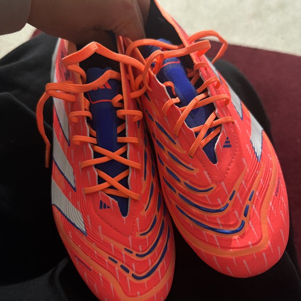 Orange Unisex Size M 8.5 (W 9.5) Adidas Predator Elite FG Cleats (New)