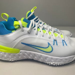 Size 9 Men’s Nike Huarache 9 Elite TF LAX SE Lacrosse Shoes Turf